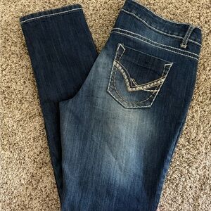 BONGO Blue Skinny Jeans with Indigo Hue